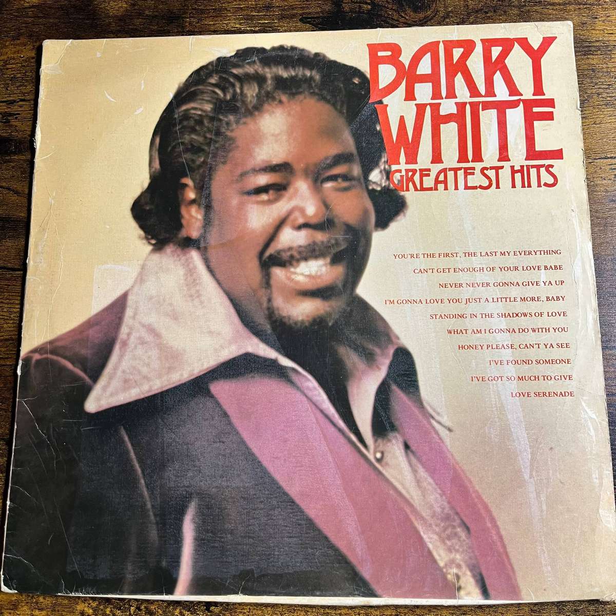  Barry White  Greatest Hits Vinyl LP | You're The First The Last My Everything