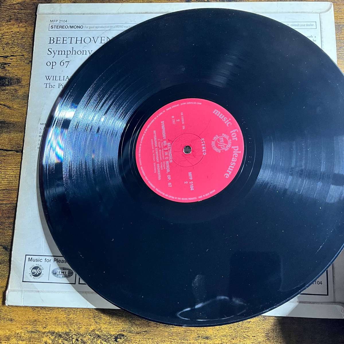  Beethoven's 5th Symphony No. 5 in C Minor Op. 67 | William Steinberg | Vinyl LP