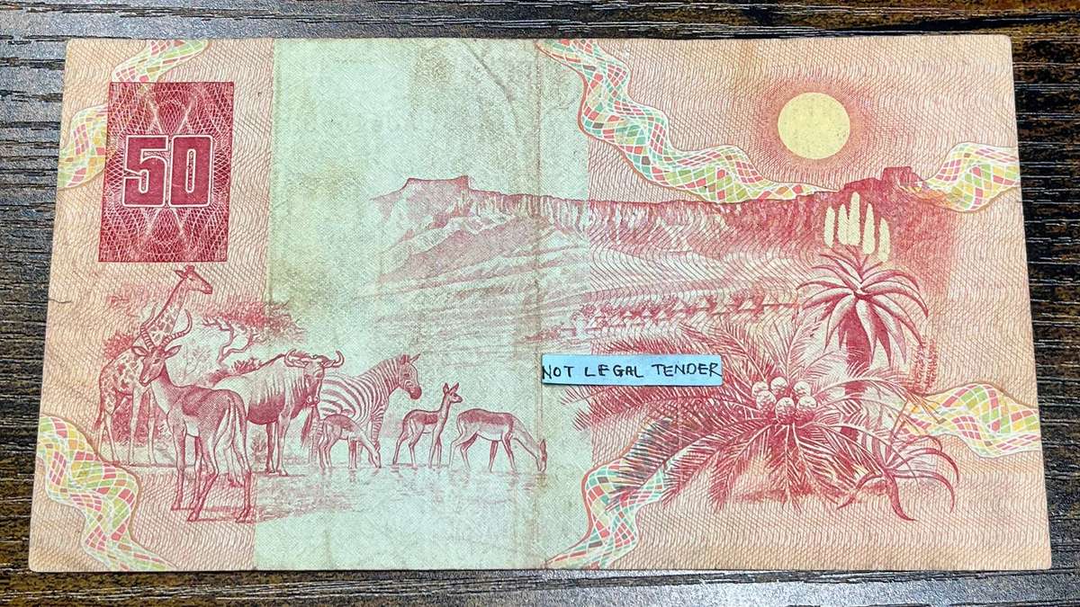  South Africa 50 Rand Banknote | Gerhard de Kock