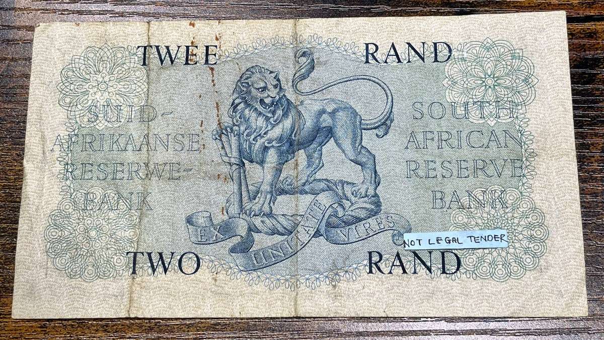 South Africa 2 Rand Banknote | M.H. de Kock