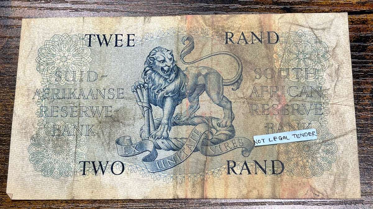  South Africa 2 Rand Banknote | M.H. de Kock