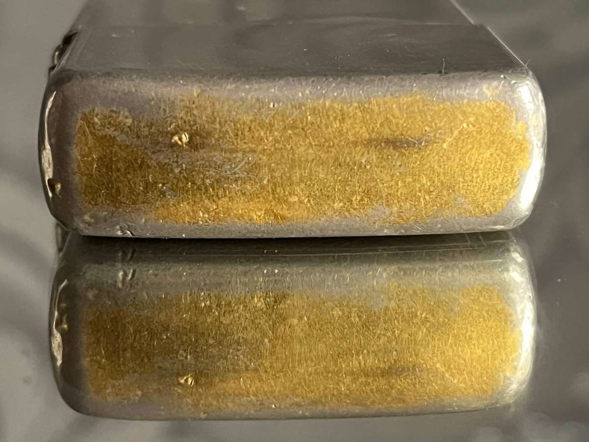  Authentic Zippo Lighter  1996  Geometric Design  Made in USA