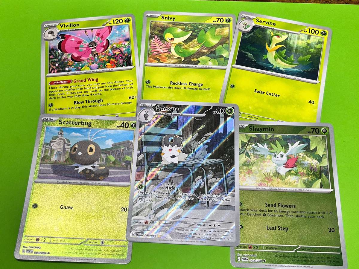  Pokémon  Perfect Order  Spewpa Illustration Rare & More