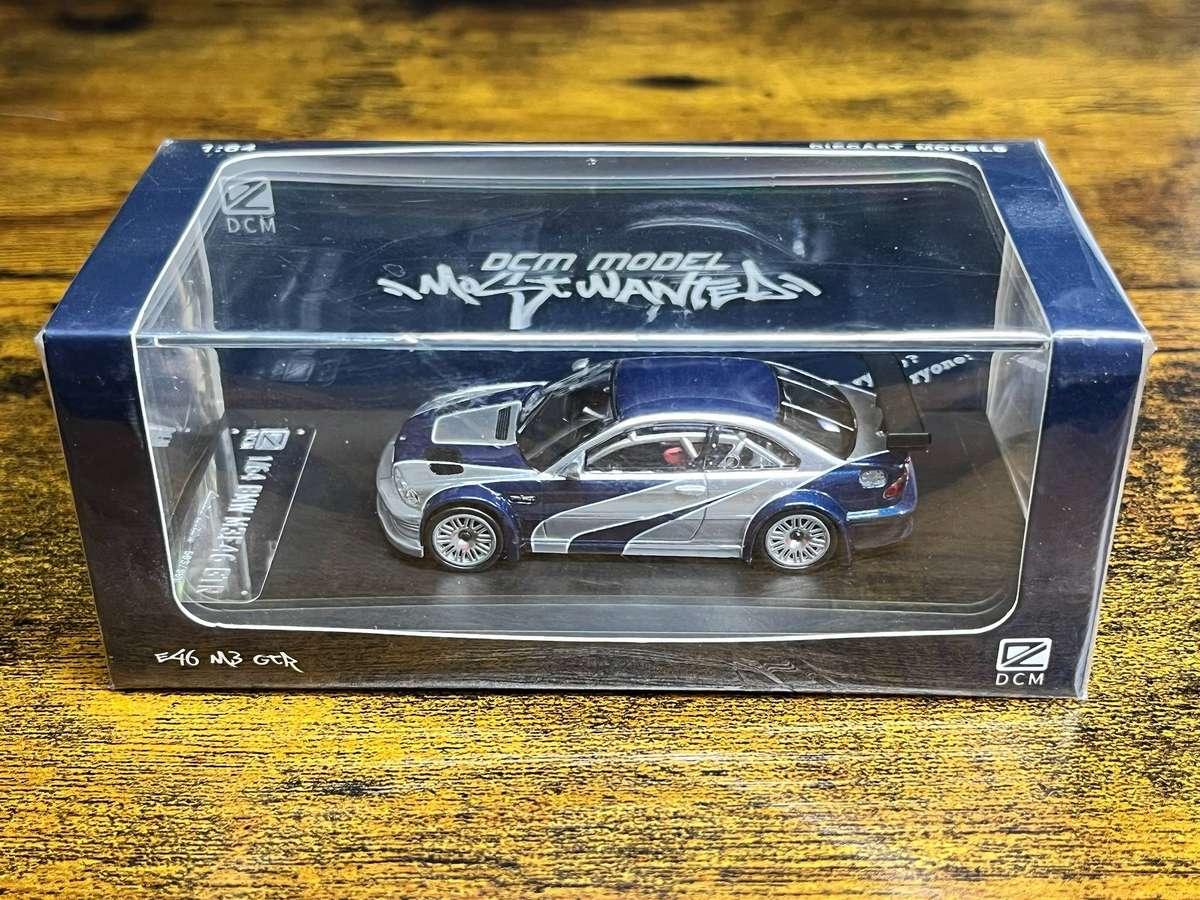  BMW M3 E46 GTR Most Wanted 1:64 Limited Edition 593/999  DCM Model
