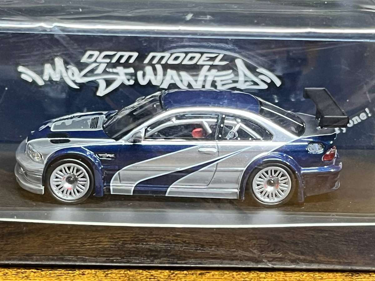  BMW M3 E46 GTR Most Wanted 1:64 Limited Edition 593/999  DCM Model