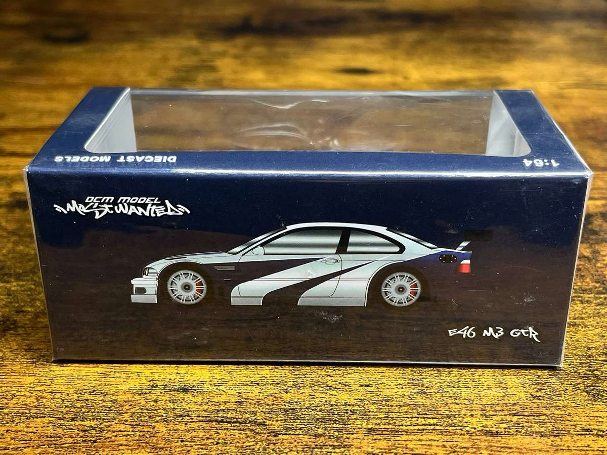  BMW M3 E46 GTR Most Wanted 1:64 Limited Edition 593/999  DCM Model