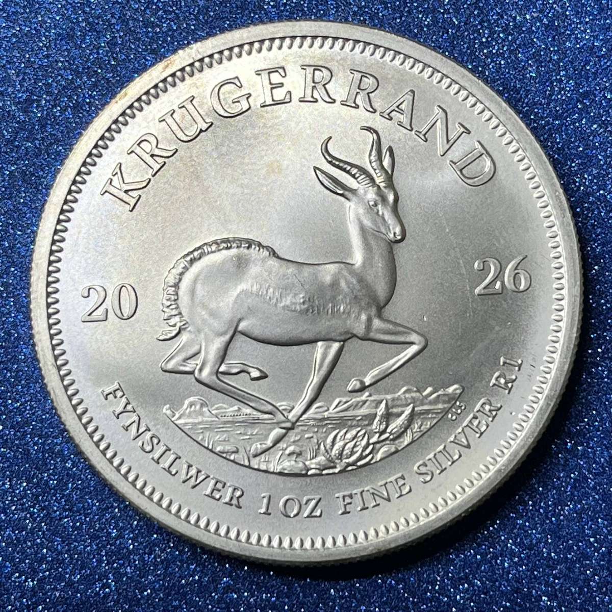 2026 Silver Krugerrand - R1 - 1oz .999 Fine Silver