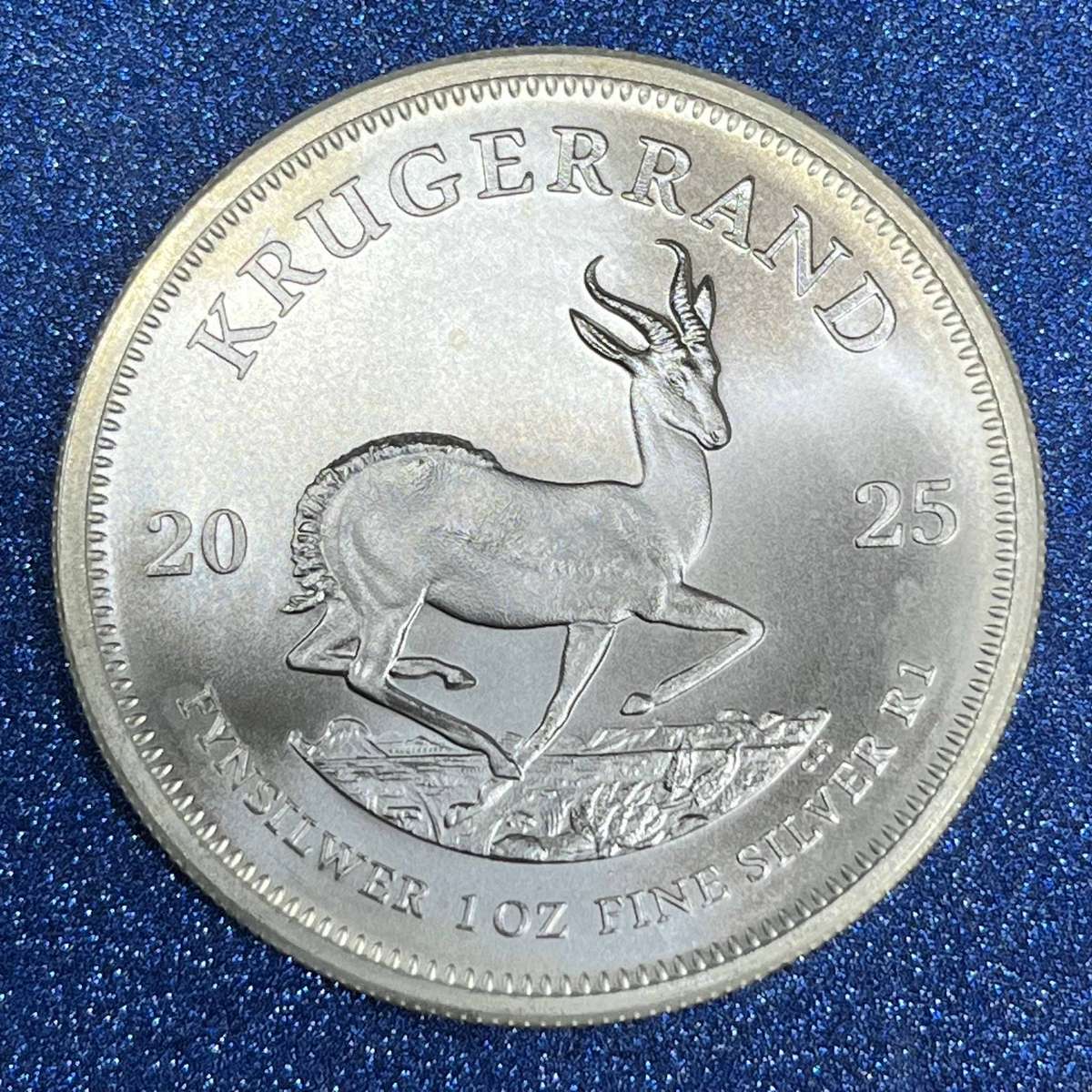  2025 Silver Krugerrand - R1 - 1oz .999 Fine Silver