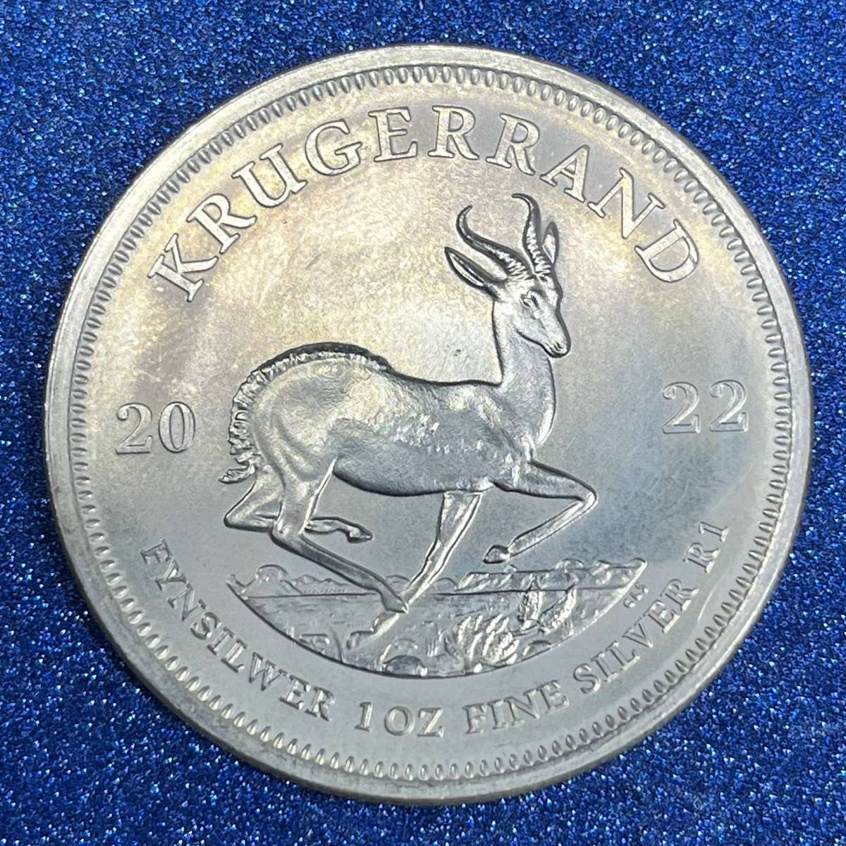  2022 Silver Krugerrand - R1 - 1oz .999 Fine Silver