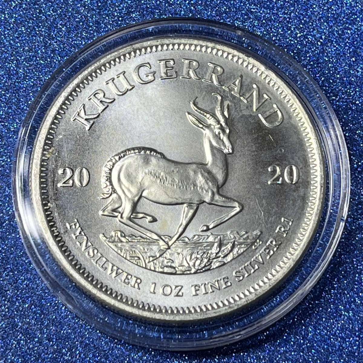  2020 Silver Krugerrand / 1oz .999 Fine Silver Coin