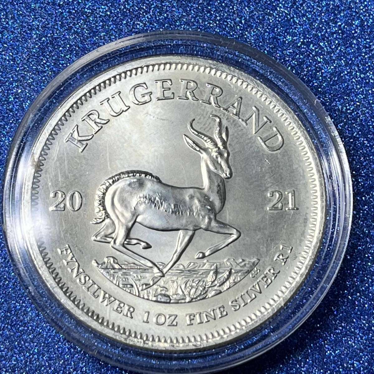  2021 Silver Krugerrand / 1oz Fine Silver .999