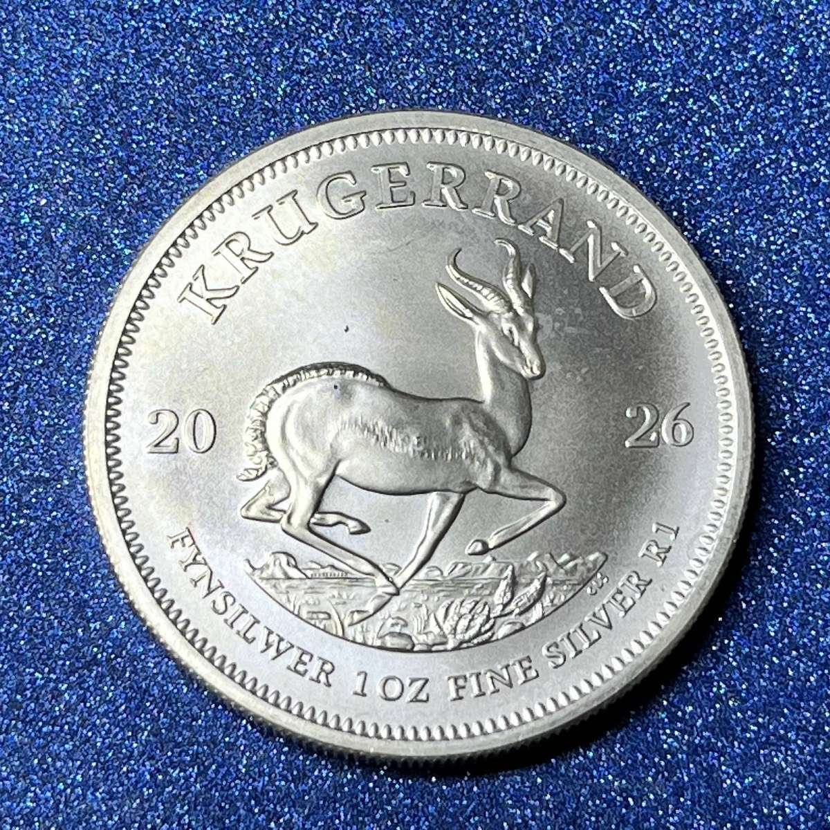  2026 Silver Krugerrand / 1oz Fine Silver .999