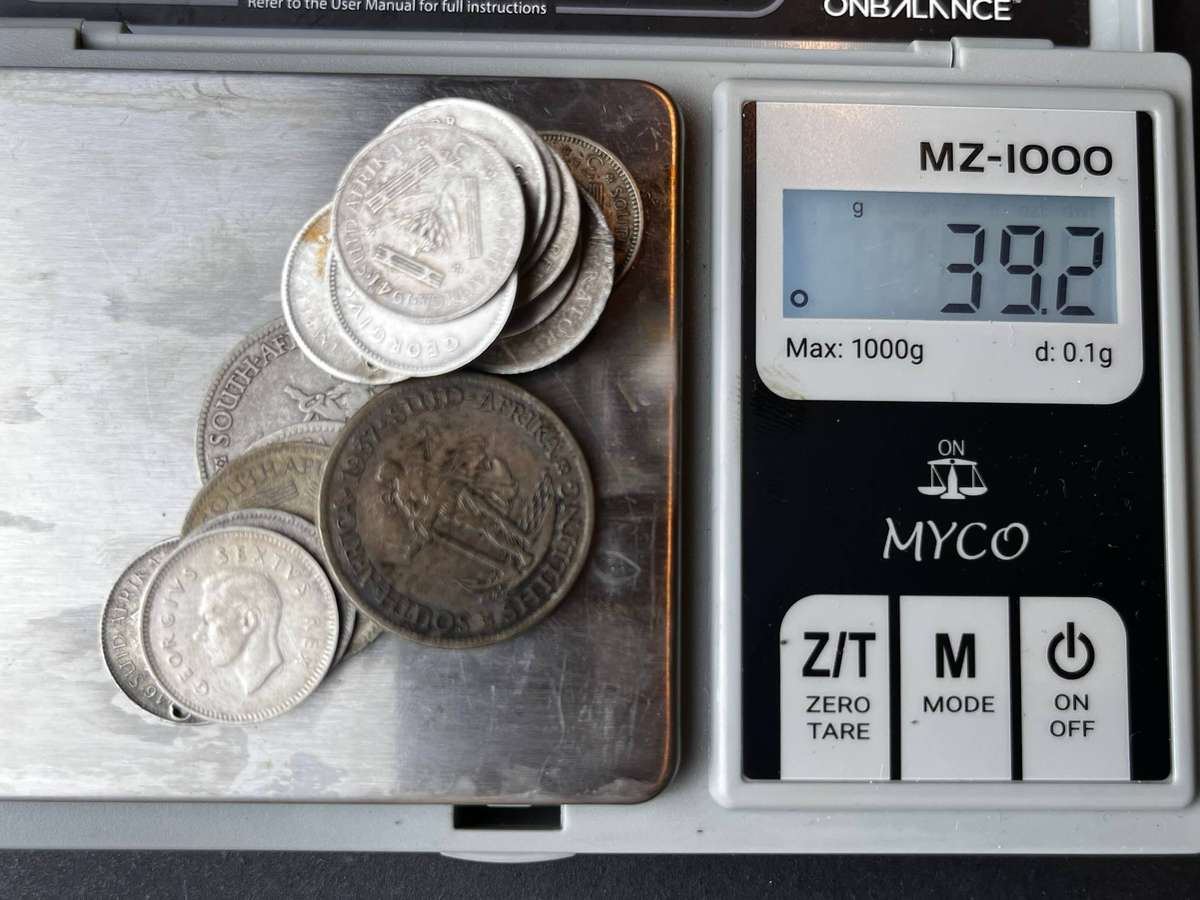  SA Union Silver Coin Lot 80% Silver Coin Lot ±39.2g