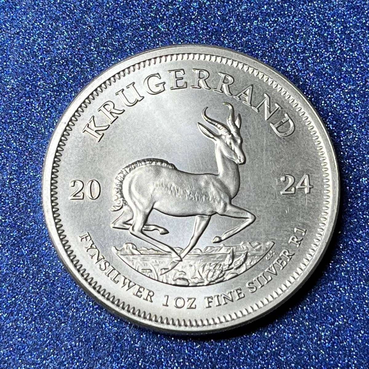  2024 Silver Krugerrand / 1oz Fine Silver .999
