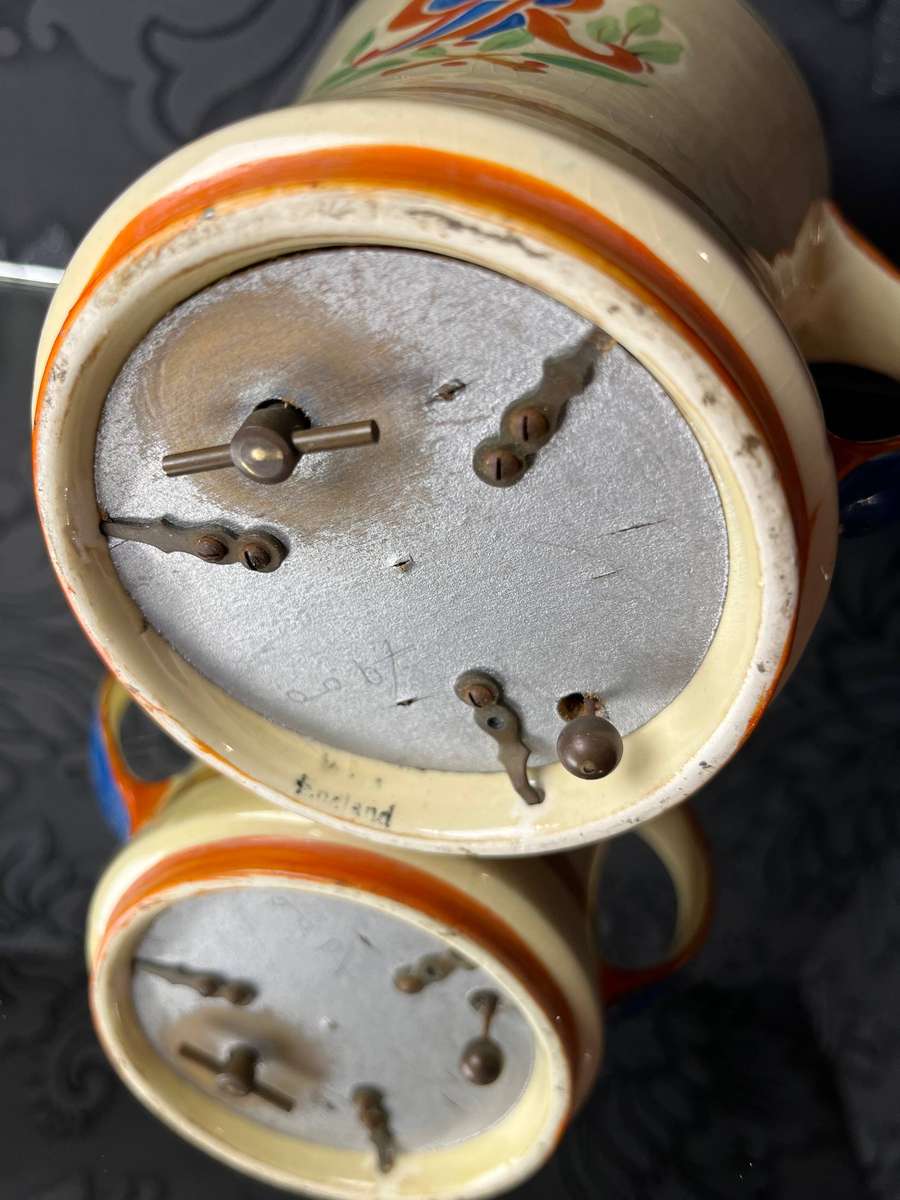  1937 Coronation Loving Cup  King George VI & Queen Elizabeth  Musical Commemorative  England