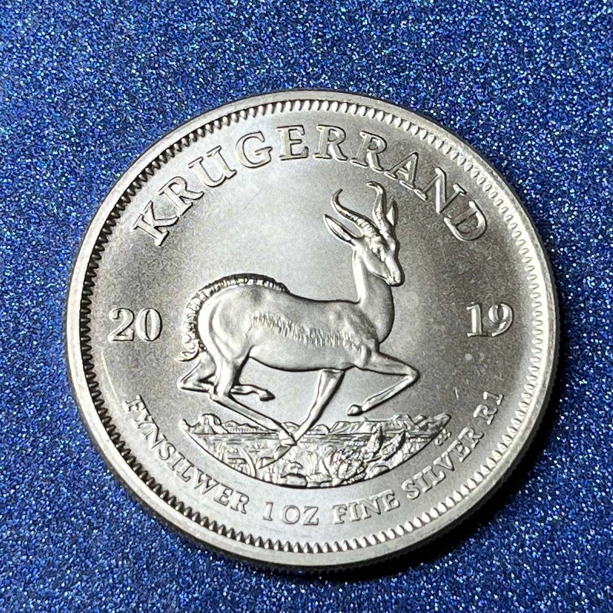  2019 Silver Krugerrand / 1oz Fine Silver .999