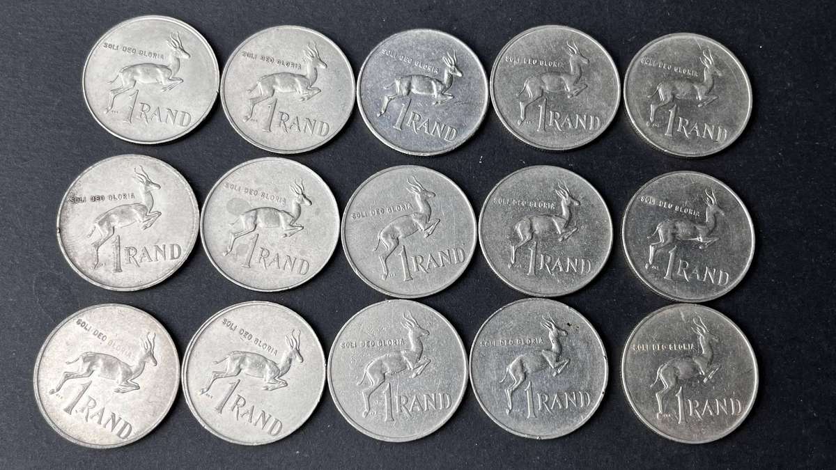 Nickel Coin Bundle (15 Coins)  South Africa