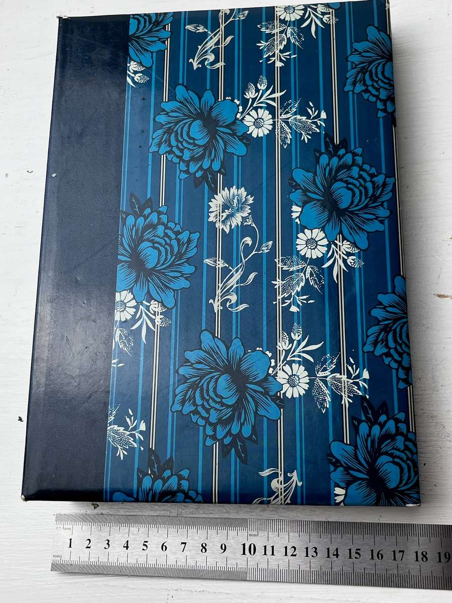 Vintage Banknote Album  Multi Page Currency Storage File