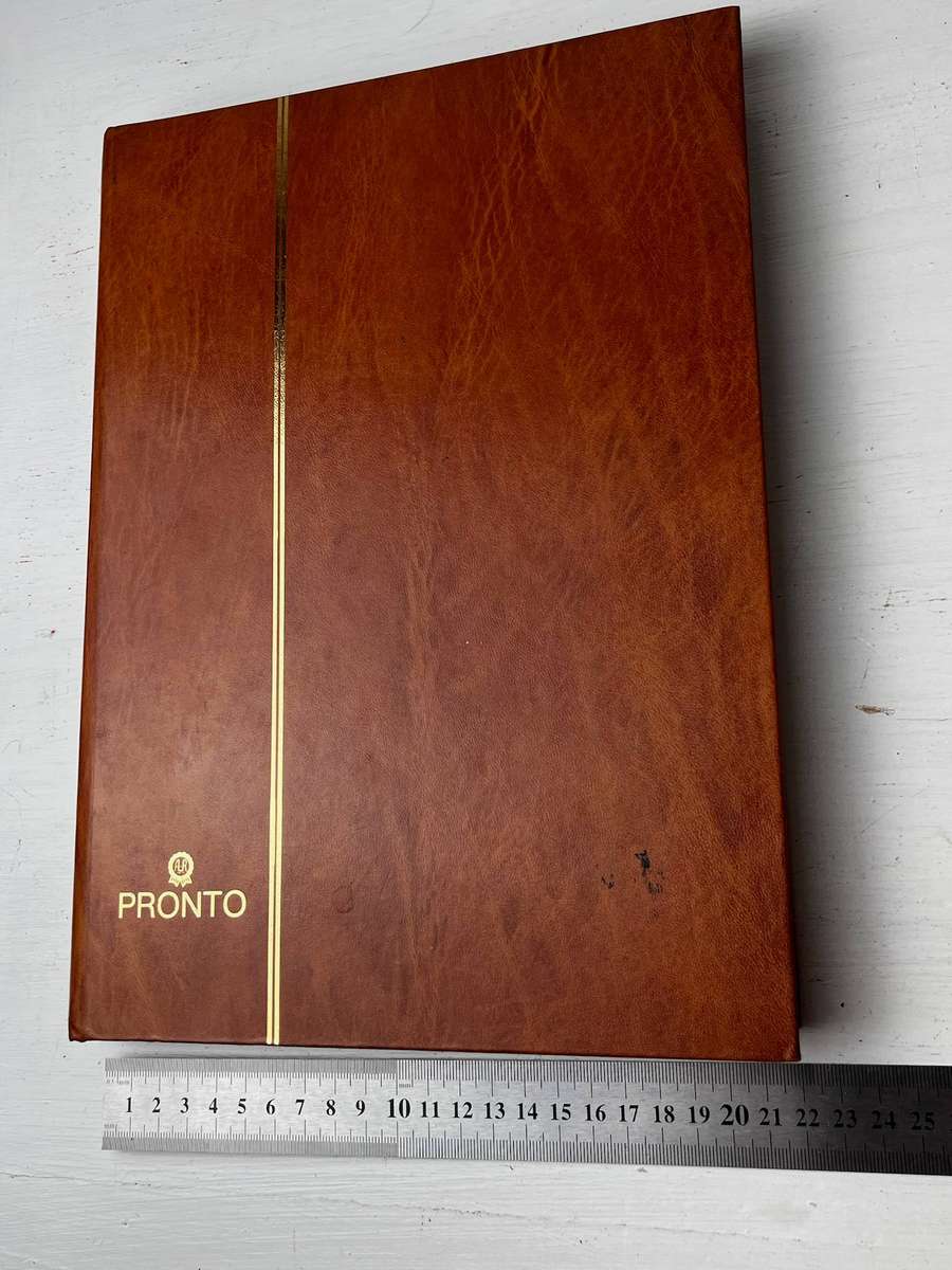 PRONTO Stamp Album with South African Stamp Sheets & Blocks  Large Collection Lot