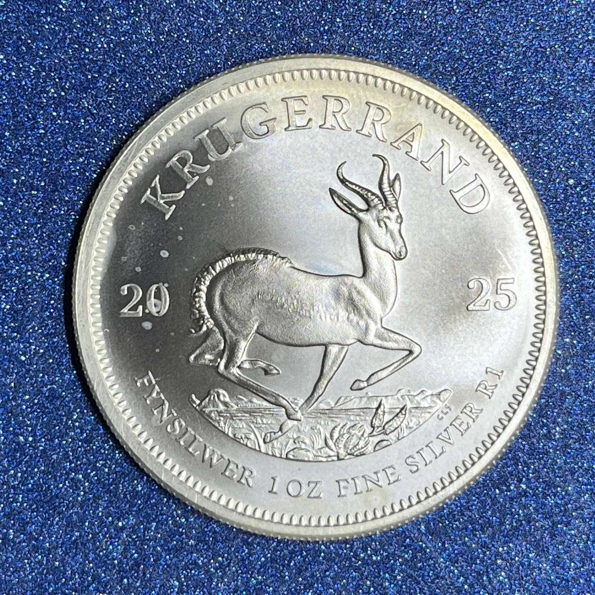  2025 Silver Krugerrand / 1oz .999 Fine Silver Coin