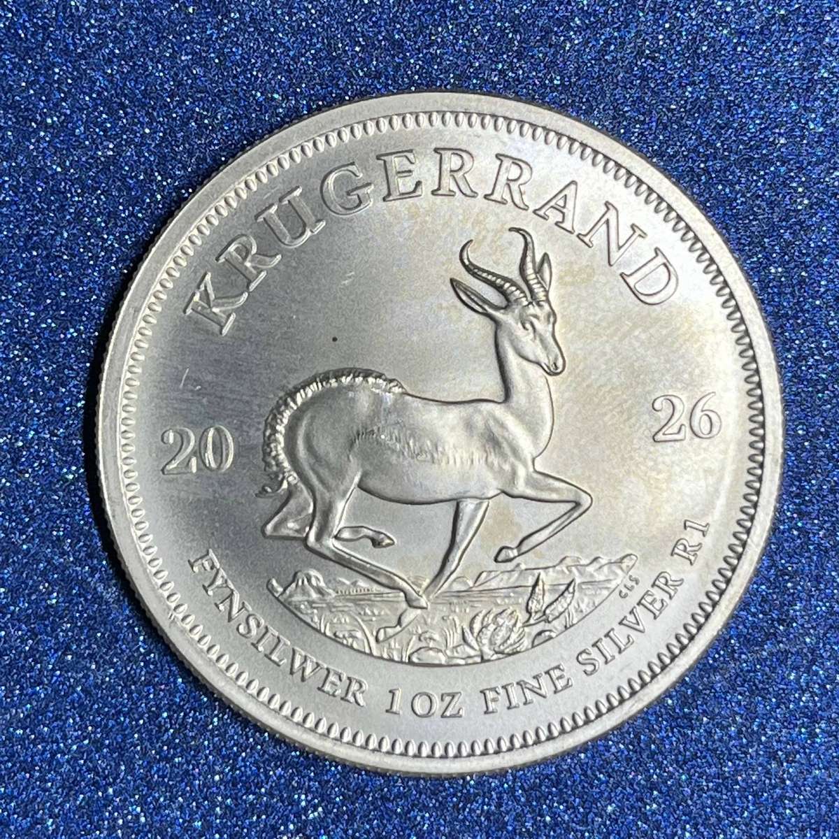  2026 Silver Krugerrand / 1oz .999 Fine Silver Coin