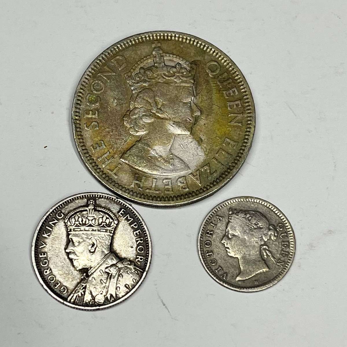  Mauritius Mixed Historic Coin Lot 18891971