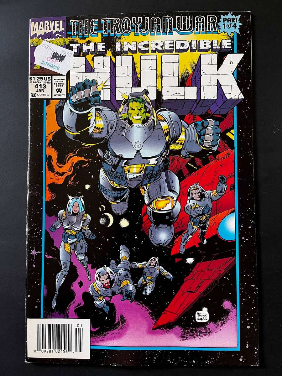  The Incredible Hulk #413  Trojan War Part 1 of 4  Marvel Comics