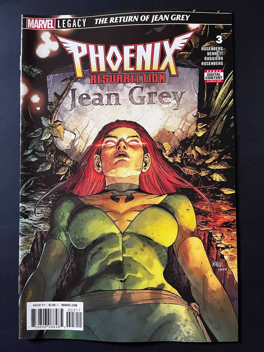  Phoenix Resurrection #3  Marvel Comic  2018  Jean Grey Returns 
