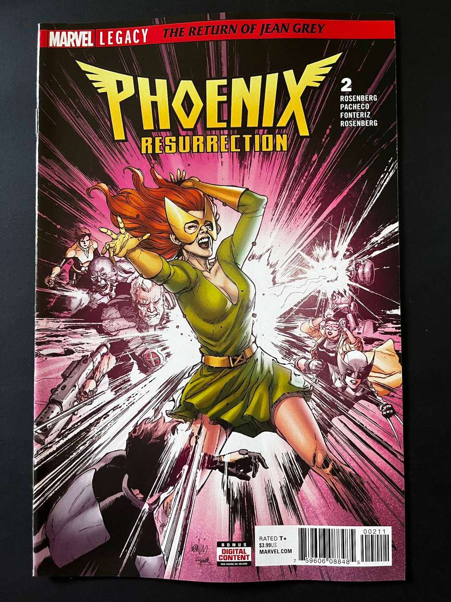  Phoenix Resurrection #2  Marvel Comic  2018  Return of Jean Grey 