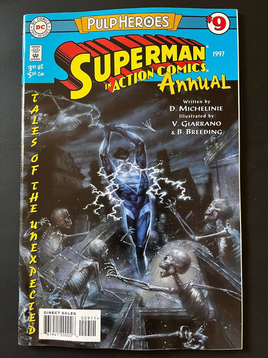  Superman in Action Comics Annual #9 DC Comic  1997  Tales of the Unexpected