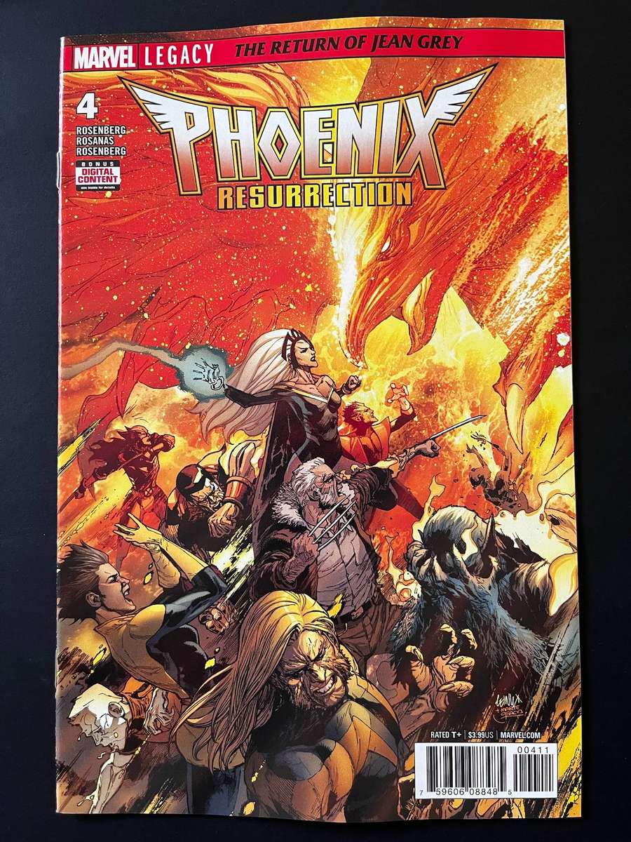  Phoenix Resurrection #4 (Marvel Legacy)  Return of Jean Grey