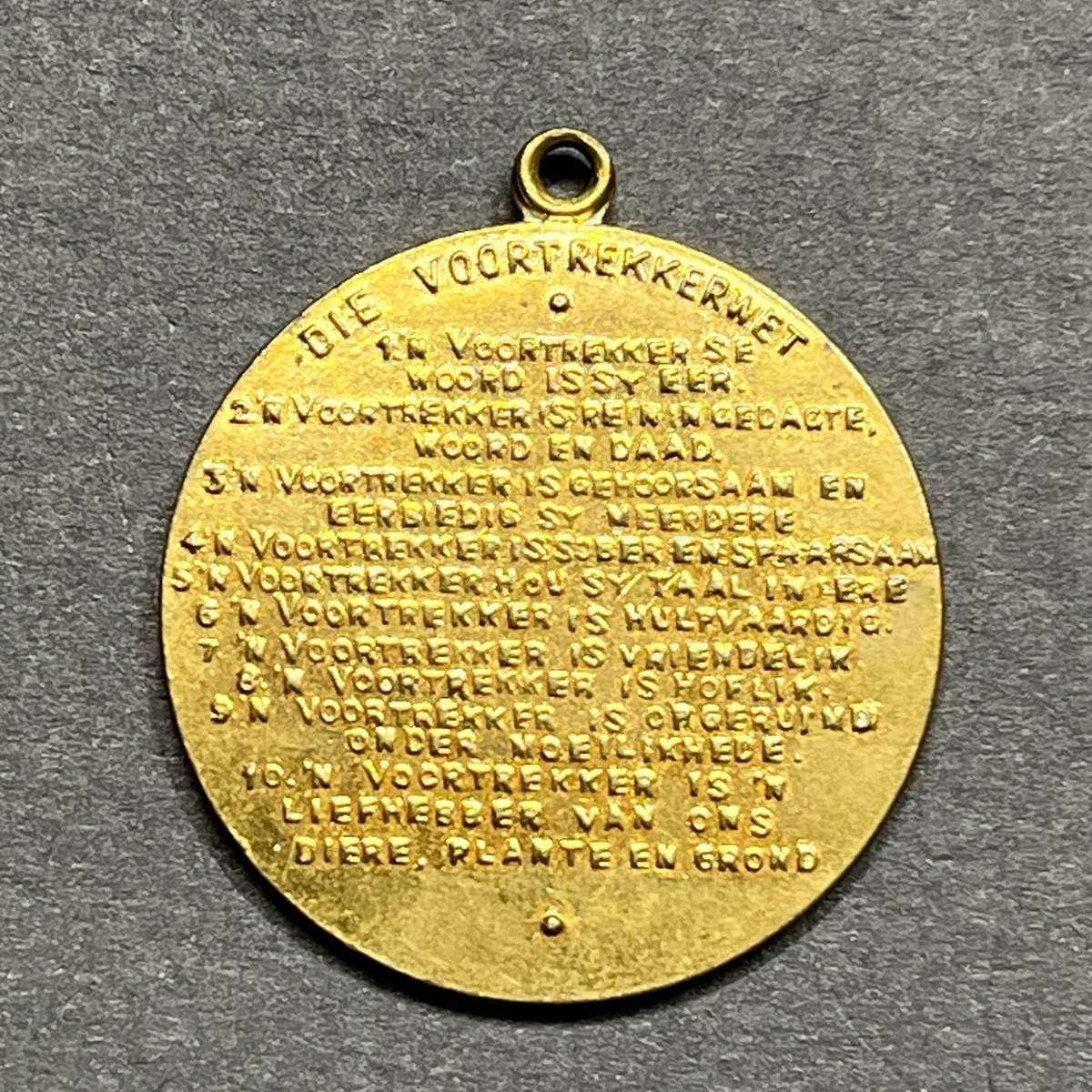  Die Voortrekkers Hou Koers Code Medal