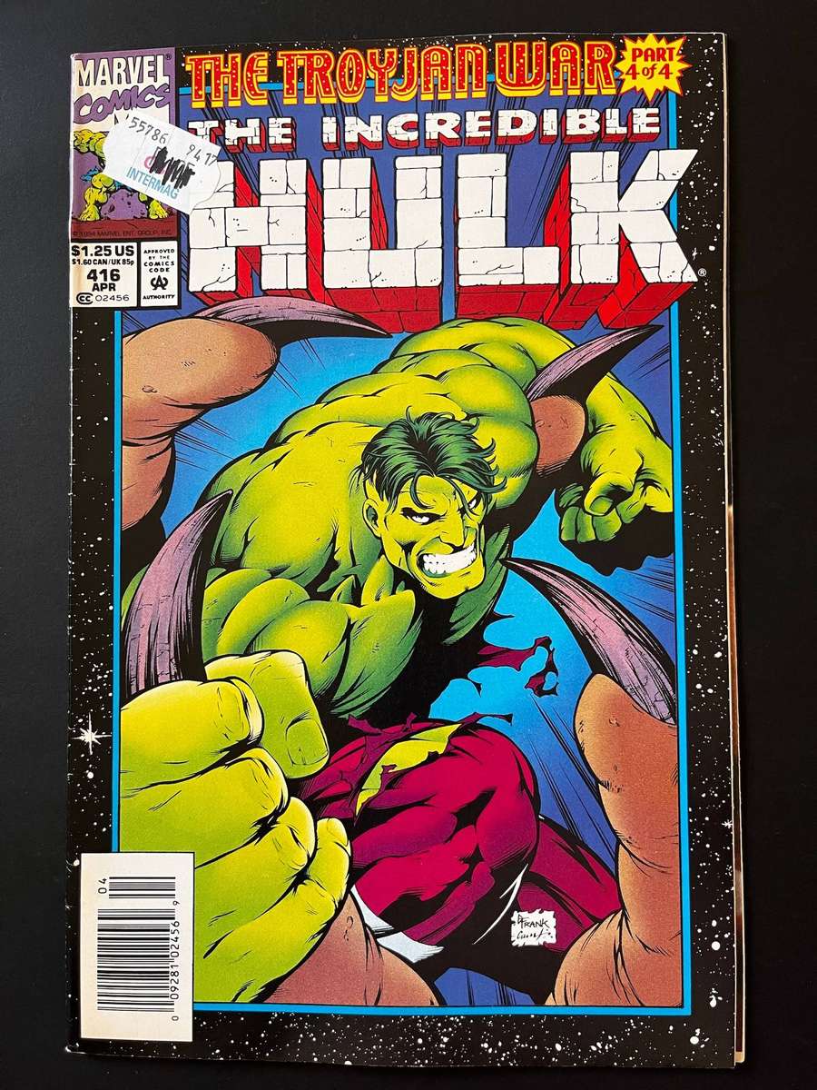  Marvel Hulk #416 (1994)  The Incredible Hulk | Trojan War Part 4