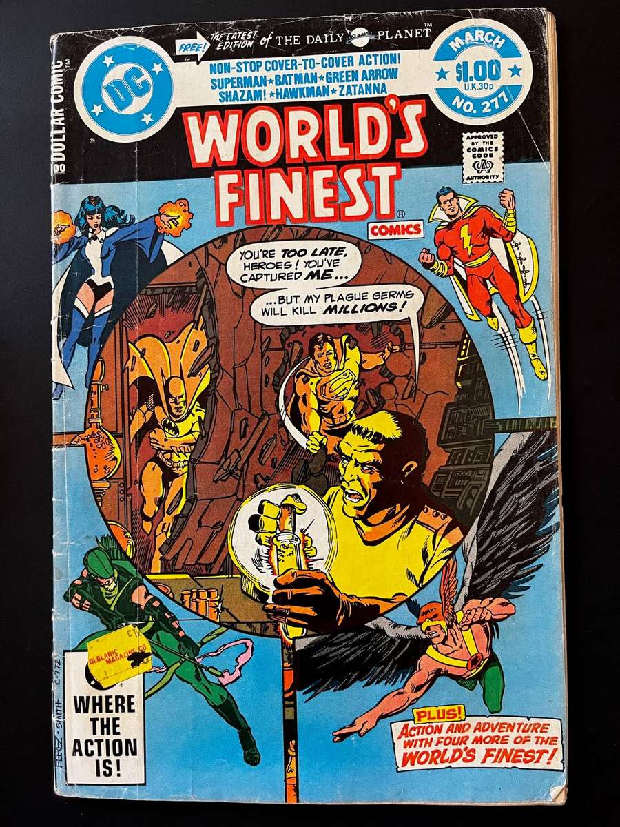 Worlds Finest Comics #277 (1982)  DC Comics | Superman, Batman