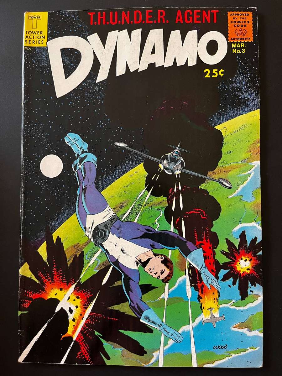  T.H.U.N.D.E.R. Agents: Dynamo #3 (Mar)  Tower Comics | Silver Age