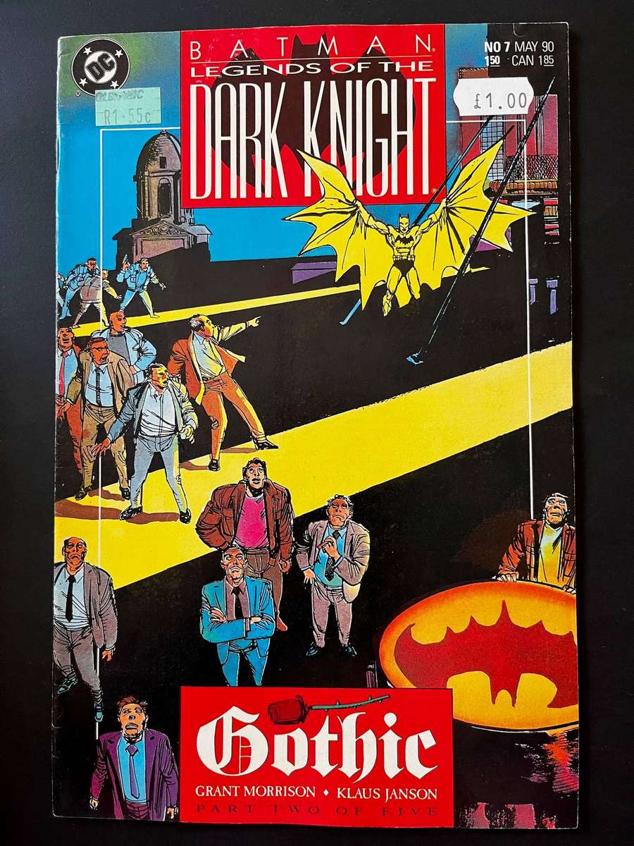  Batman: Legends of the Dark Knight #7 (1990)  Gothic Part 2 | Grant Morrison