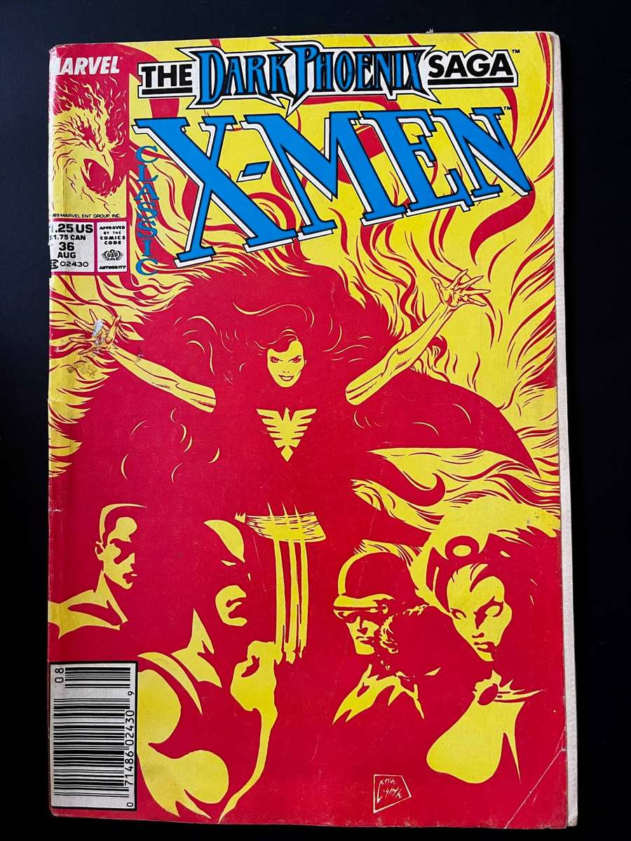  X-Men Classic #36 (Aug 1989)  Dark Phoenix Saga | Phoenix Rising Cover