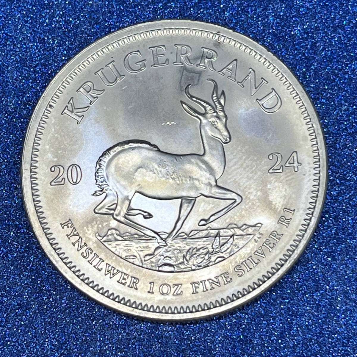  Krugerrand 1 oz .999 Silver 2024