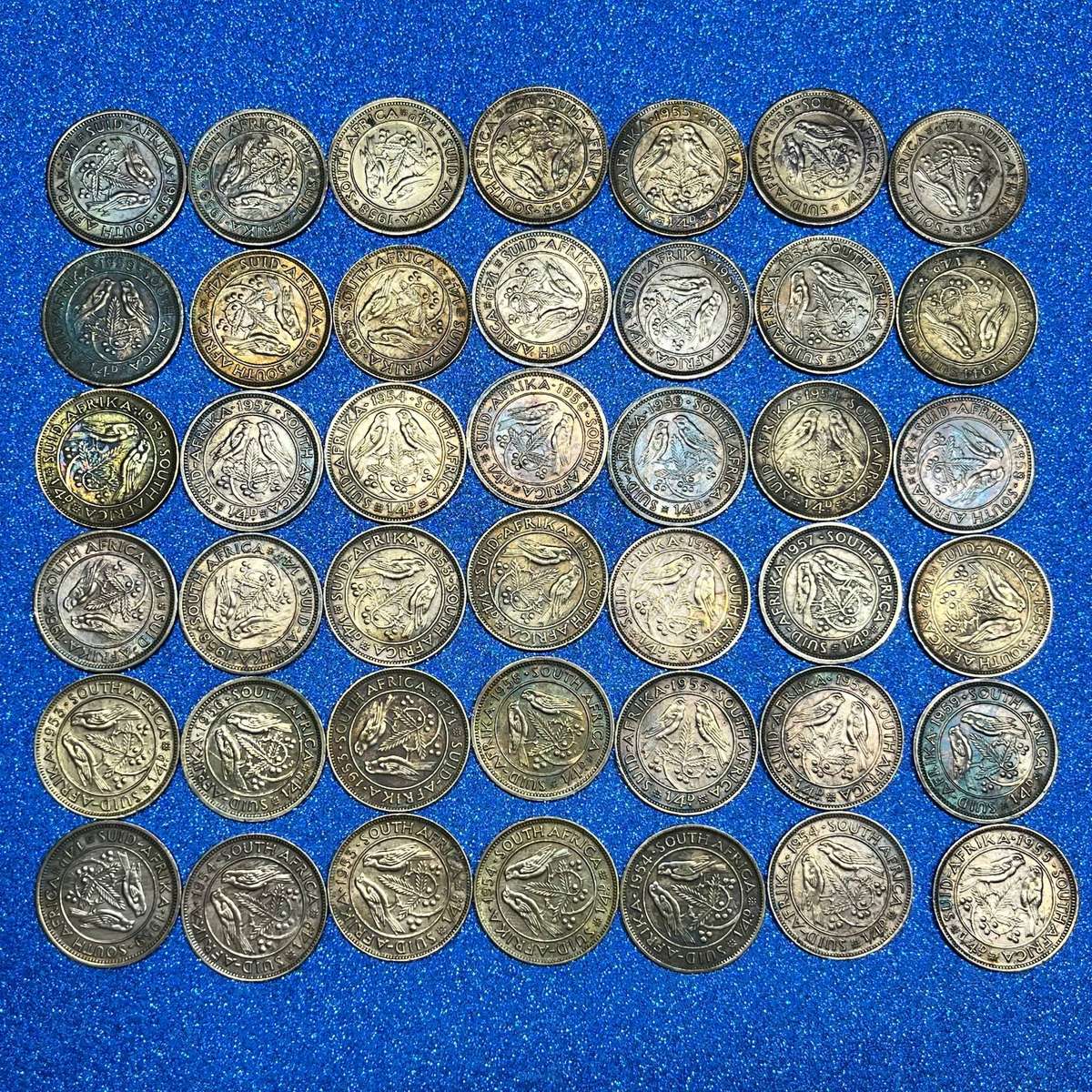  Union of SA ¼ Penny Large Lot