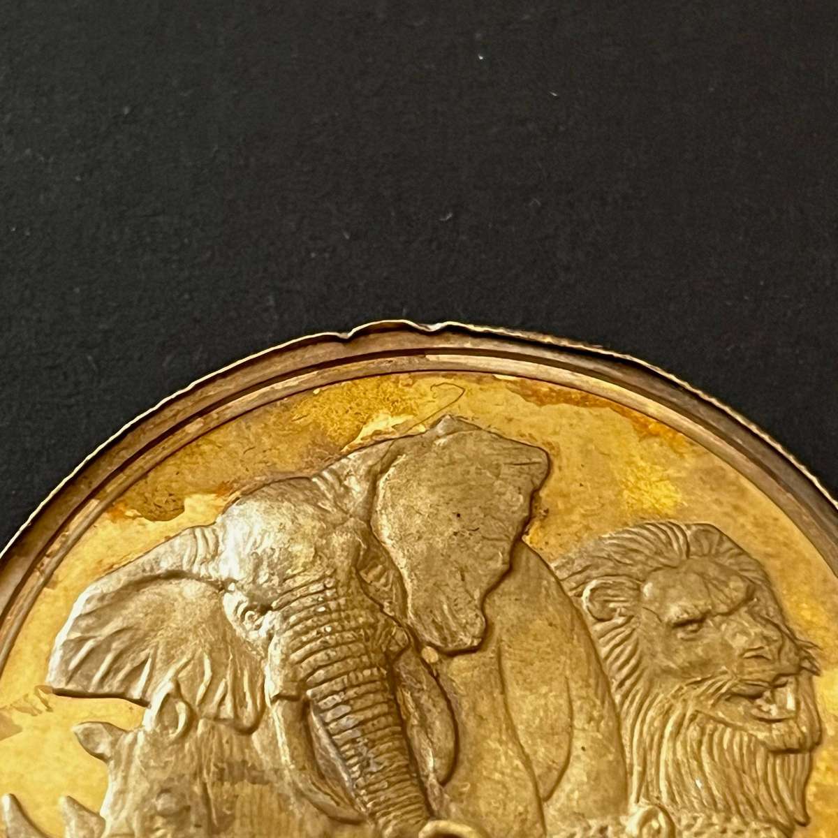  1oz African Wildlife Silver Round