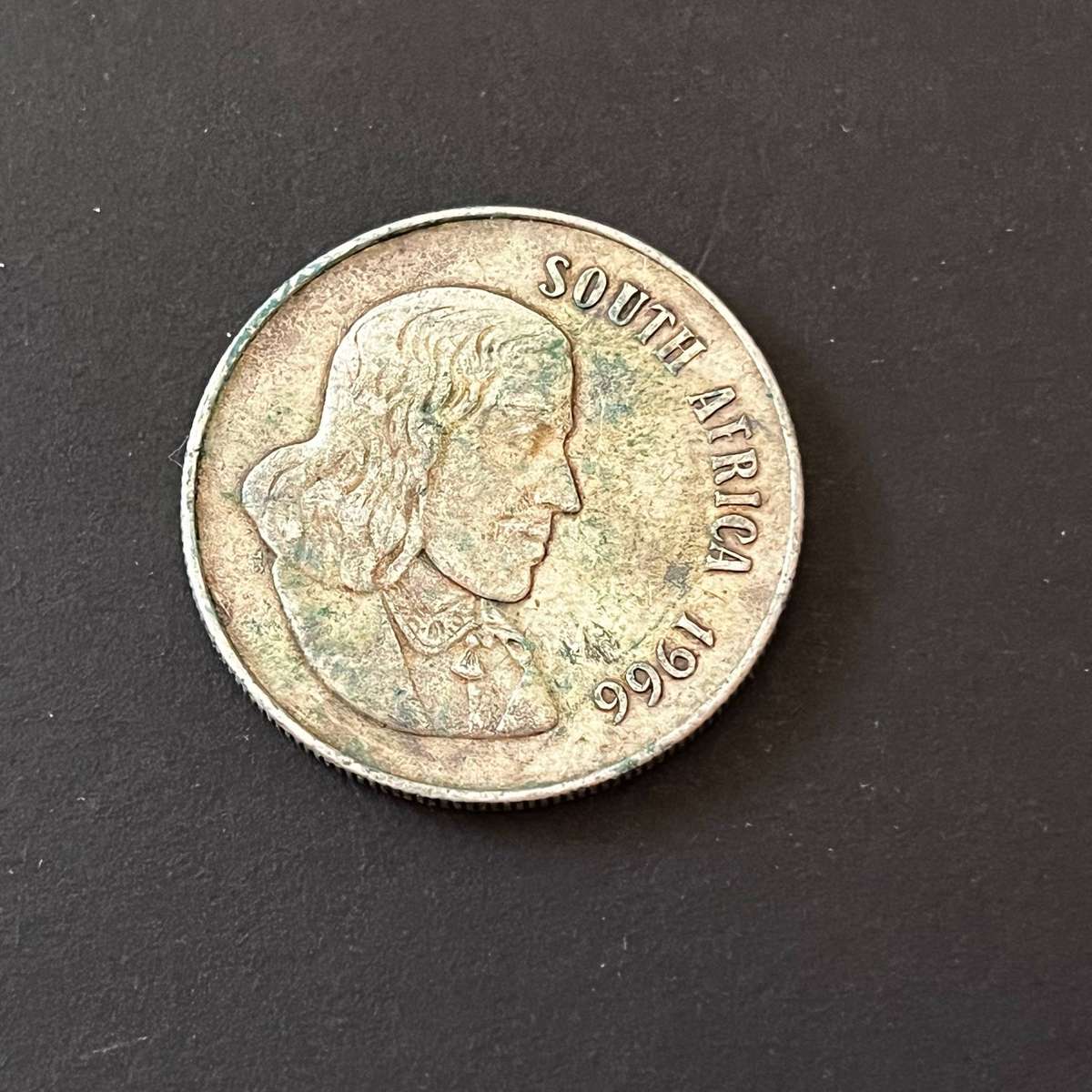  RSA R1 1967  Republic Era Silver Coin  Jan van Riebeeck