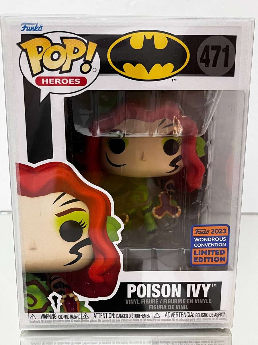  Funko Pop! Poison Ivy #471  2023 Wondrous Convention Limited Edition  DC