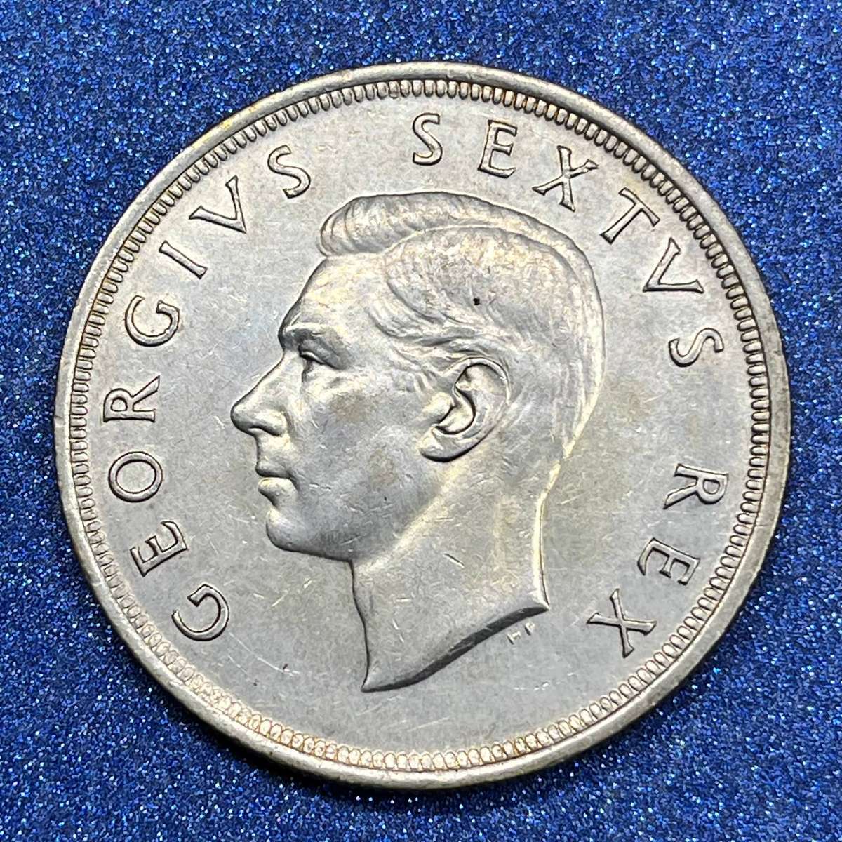  1951 South Africa Silver Crown  George VI