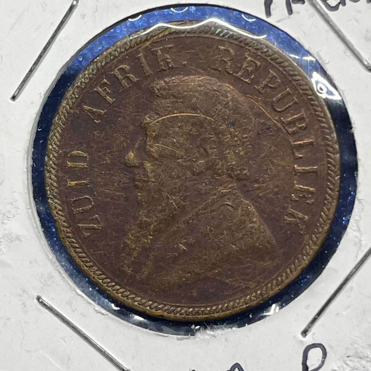 ZAR / Zuid-Afrikaansche Republiek 1 Penny Bronze 1892
