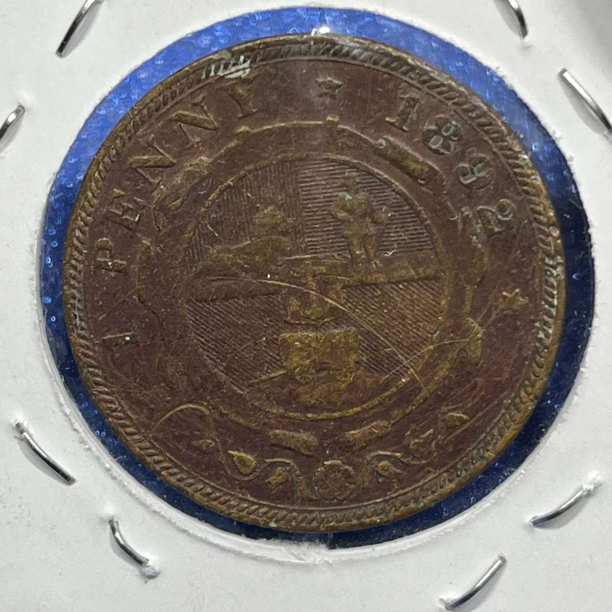  ZAR / Zuid-Afrikaansche Republiek 1 Penny Bronze 1892