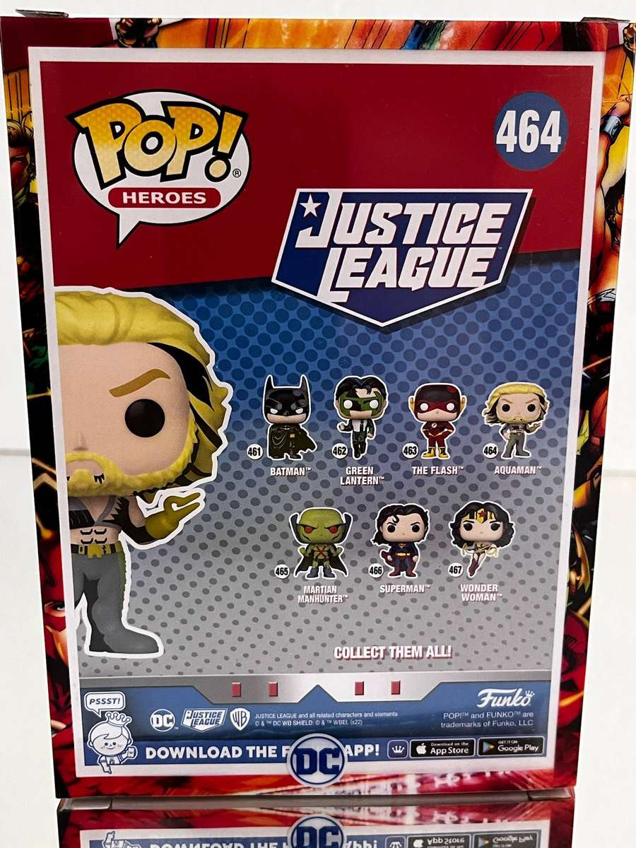  Funko Pop Aquaman #464 (Target Exclusive)  Justice League