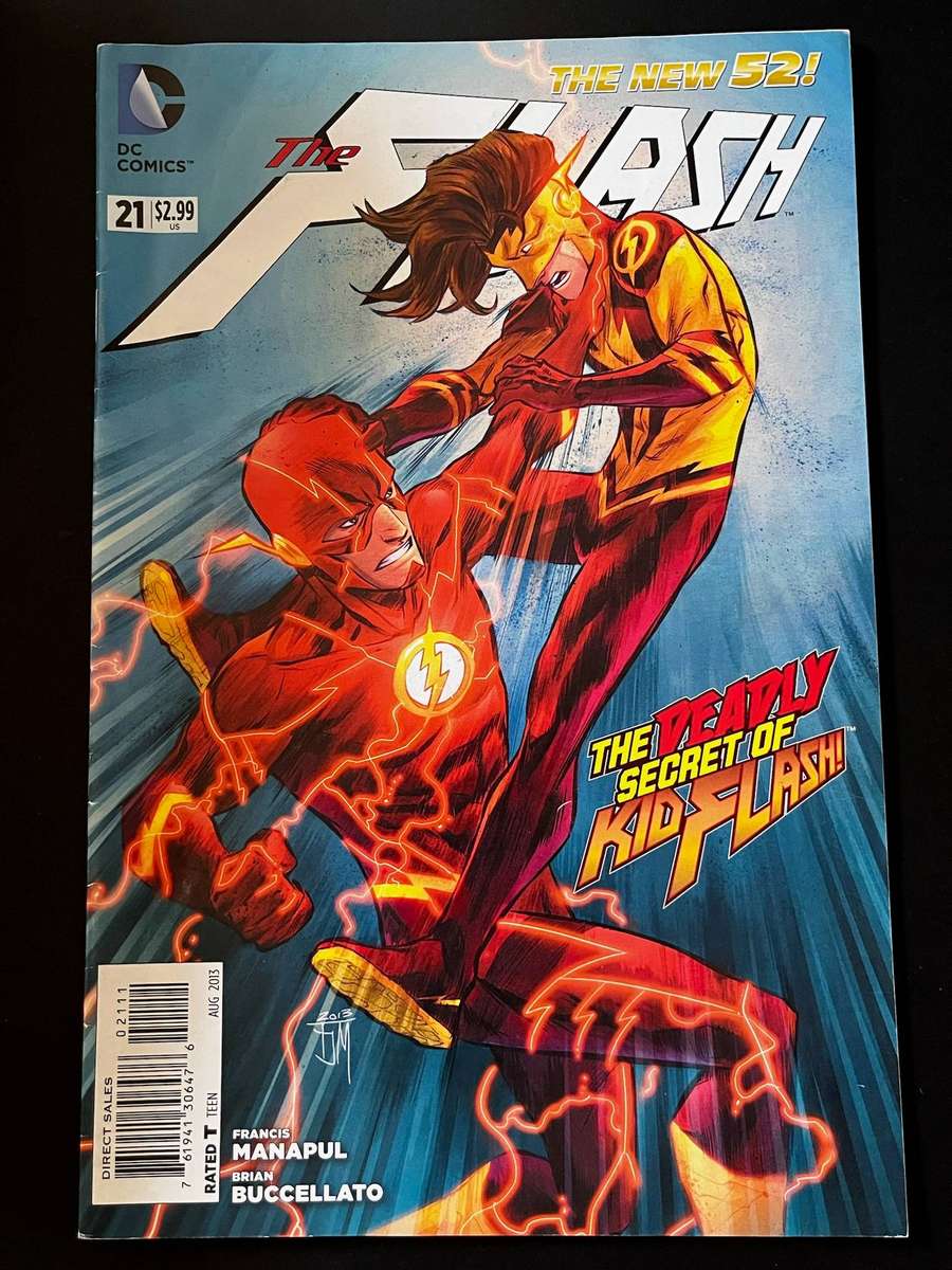  DC The Flash #21 (2013)  New 52  Kid Flash vs Flash