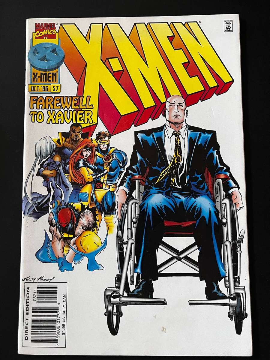  Marvel X-Men #57 (1996)  Farewell to Xavier  Professor X Cover
