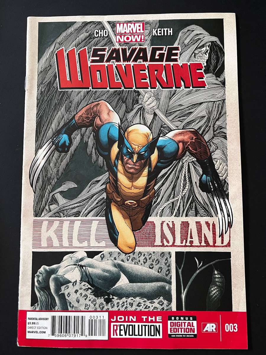  Marvel Savage Wolverine #3 (2013)  Kill Island Storyline