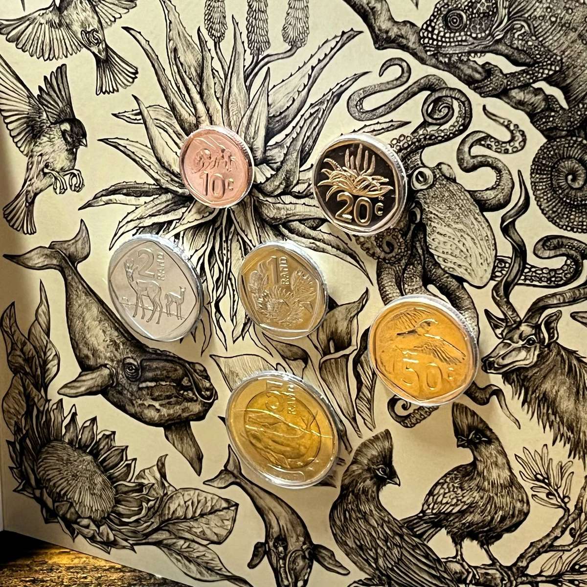  RSA 2023 Fourth Decimal Coin Series  Uncirculated SA Mint Set  Limited Edition